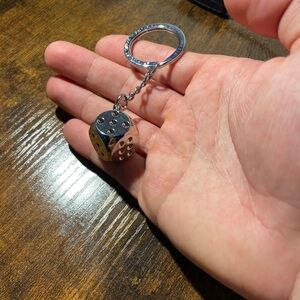 Stussy Dice Keychain